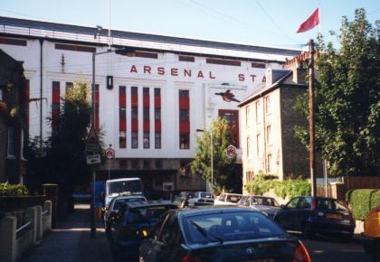 Arsenal-Stadion in London Highbury