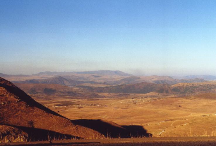Sa0-258: Das Hochland in der Province Kwazulu-Natal