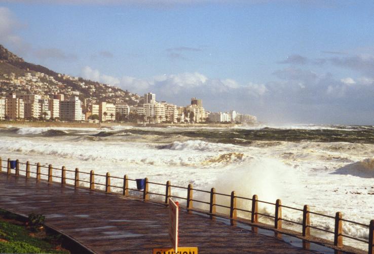 Sa0-136: Sturm an der Atlantikkste vor Kapstadt