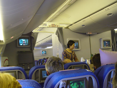 Bild11: Sehr guter Service bei Singapore Airlines