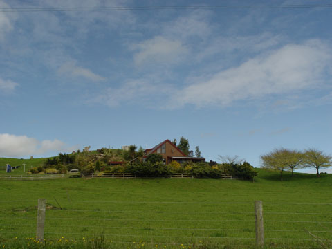 Bild176: Schne Landschaft um Rotorua