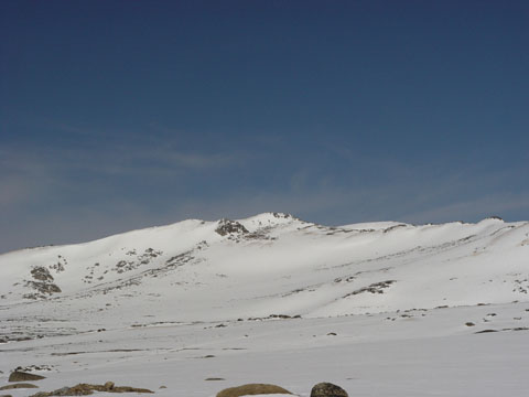 Bild355: Schnee und Eis auf dem Hochplateau