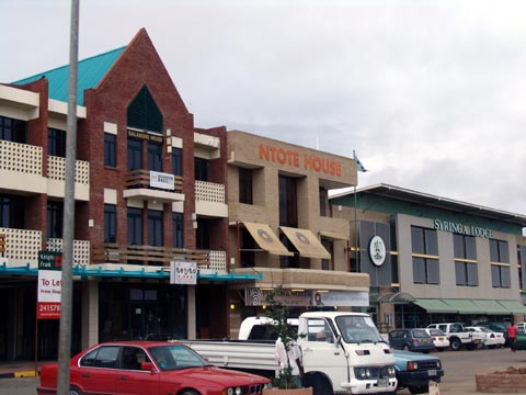 Bild09: Einkaufszentren in Francistown