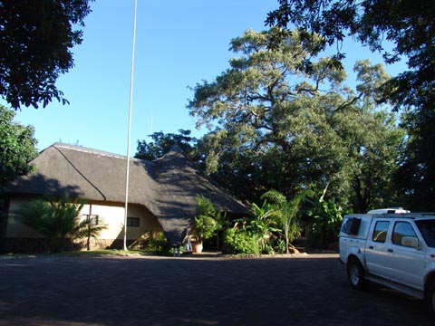 Bild135: Abschied von der Chobe Safari Lodge Kasane