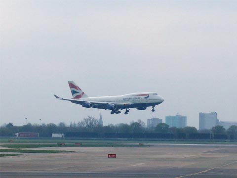 Bild191: Gut in London-Heathrow gelandet !