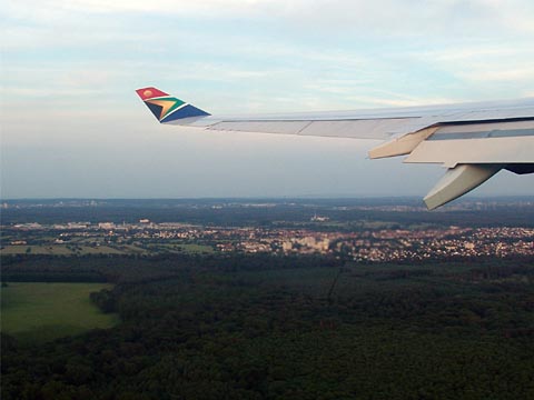 Bild06: Airbus A340-600 nach Joburg