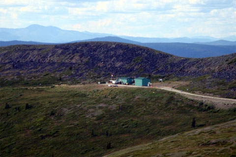 Bild42: Grenze auf dem Top of the World Hwy