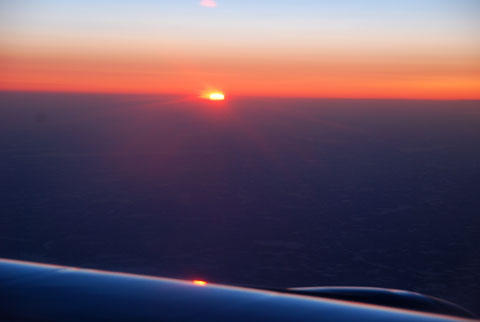 Bild46: "Sonnenaufgang" am Nordpol