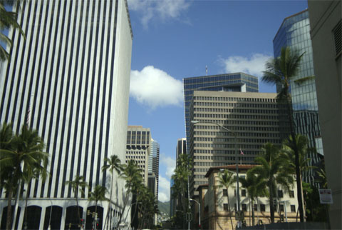 Bild41: Straßenschluchten in Honolulu