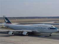 Boeing 747-467 / B-HOT in Frankfurt