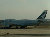 Boeing 747-467 / B-HOV in Frankfurt