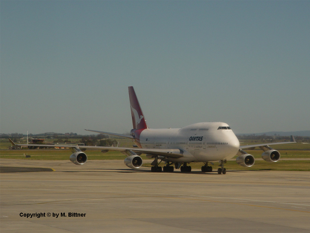 Boeing 747-438 / VH-OJN / City of Dubbo