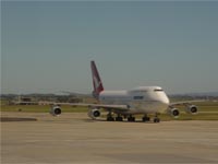 Boeing747-438 / VH-OJN in Melbourne
