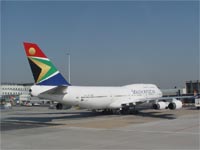 Boeing 747-444 / ZS-SAV in Kapstadt / SA
