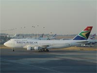 Boeing 747-357 / ZS-SKA in Johannesburg / SA