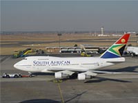 Boeing 747 SP / ZS-SPE in Johannesburg / SA