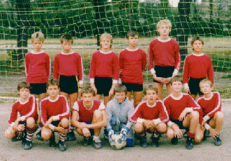Die erste C-Jugend des USV TU (1990/91)